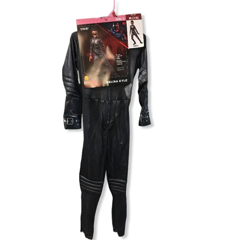 NWT The Batman Selina Kyle Costume Girls M(8-10)